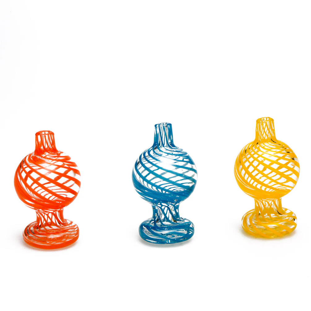 2PCS Glass Bubbler Carb Cap OD 26mm Glass Caps Ball - RORA
