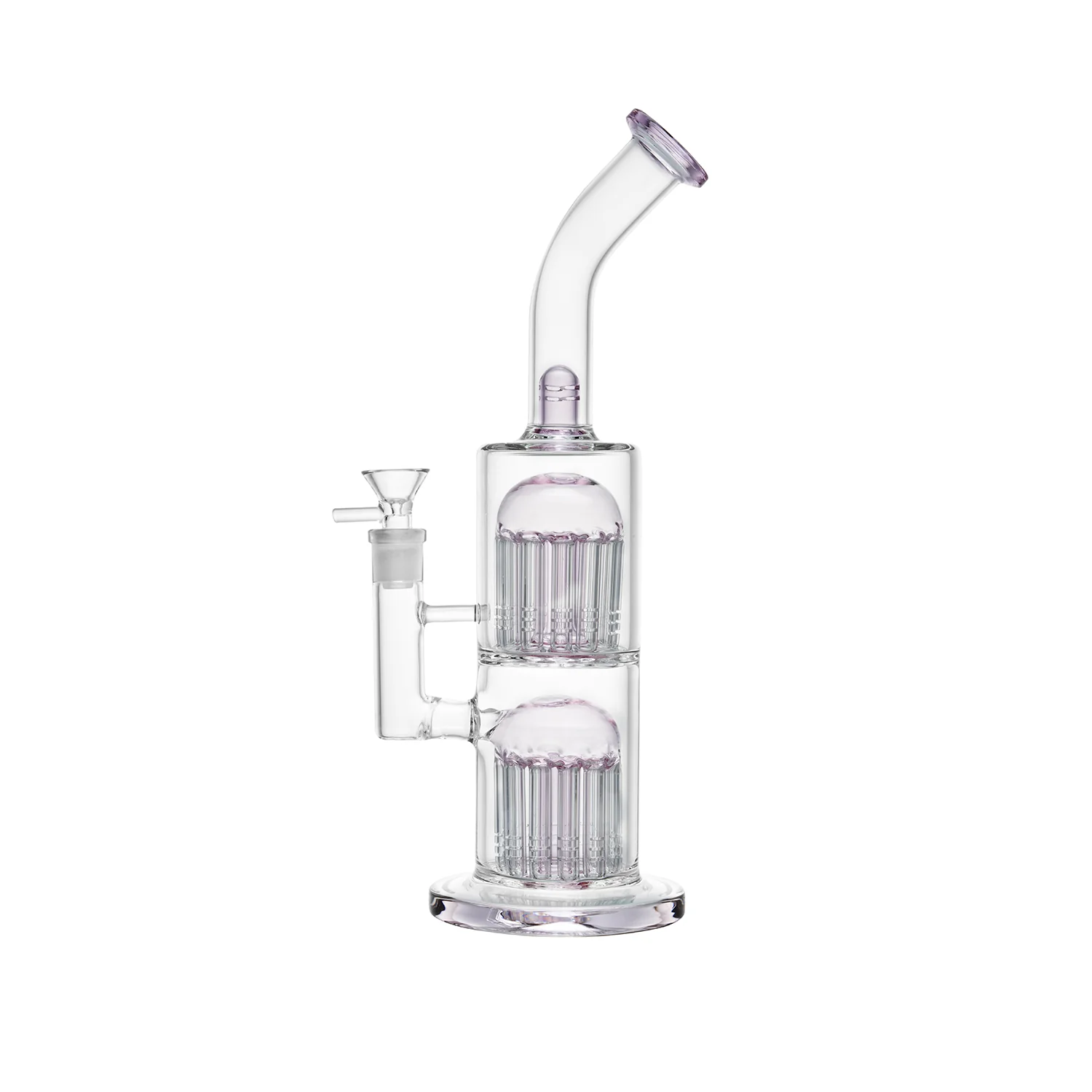 Glass Bong with Double Tree Perc | 11 inch - RORA