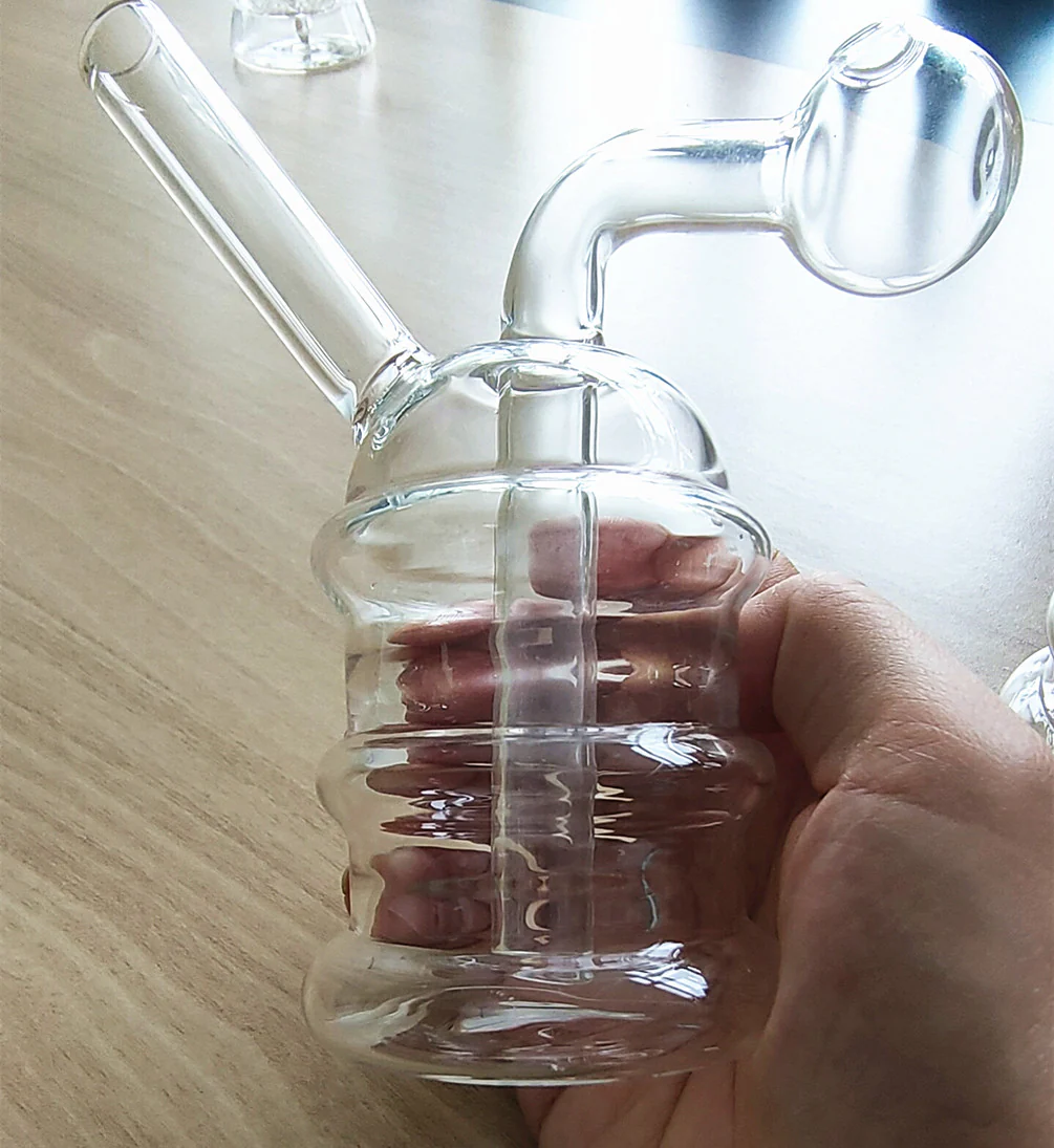 Thick Glass Mini Bongs Handmade Small Glass Water Pipes - RORA