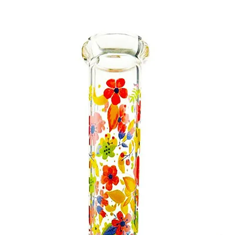 Floral Glass Bong | 9.8
