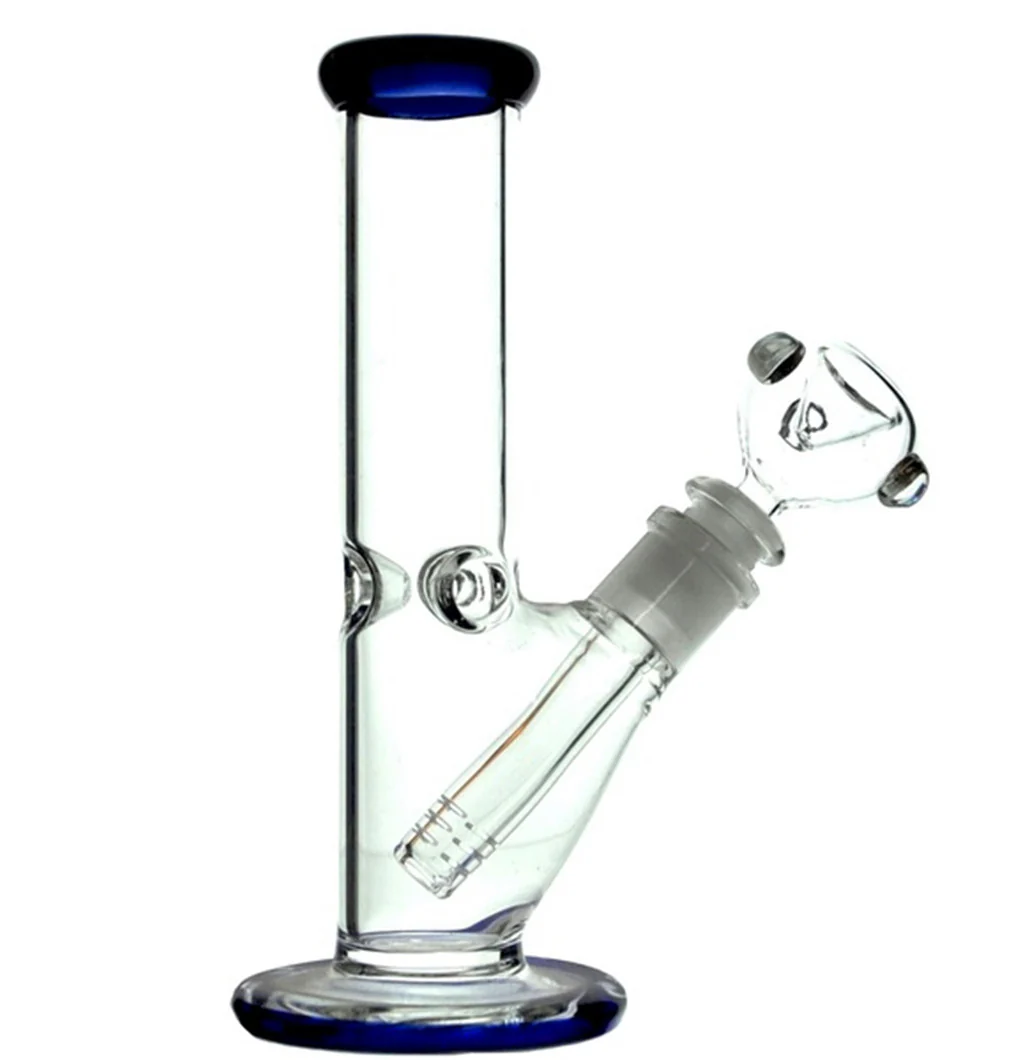 6Inch Mini Glass Bong Water Pipe Dab Rig Beaker Bubbler for Smoking