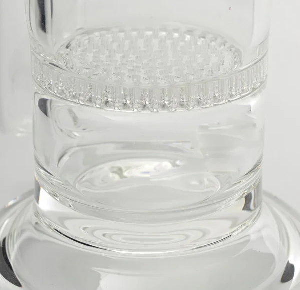 Clear Dab Rig Glass Bong Water Pipe Beaker Bubbler | 8 Inch