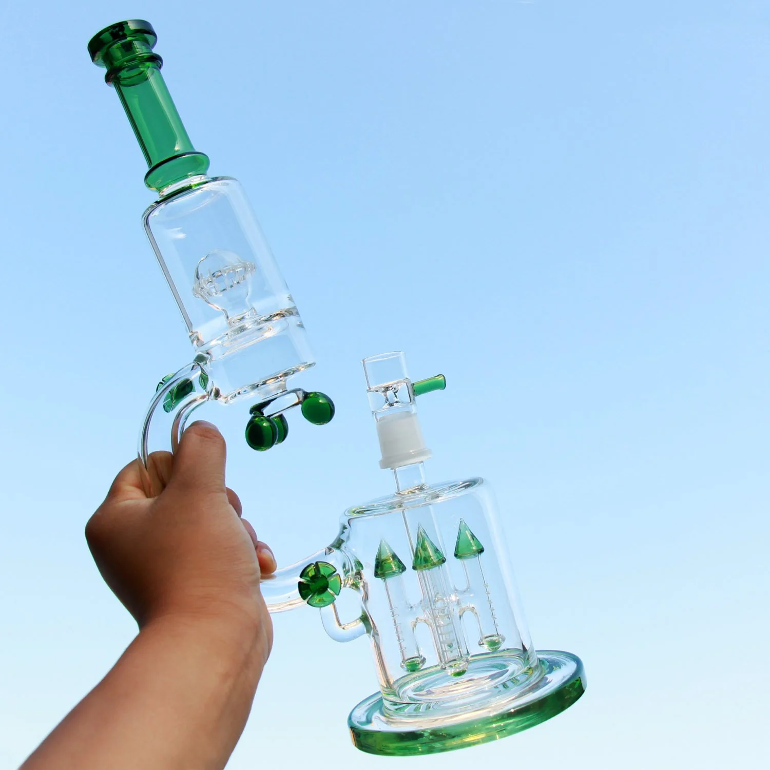 Microscope Glass Bong | 14 inch - RORA