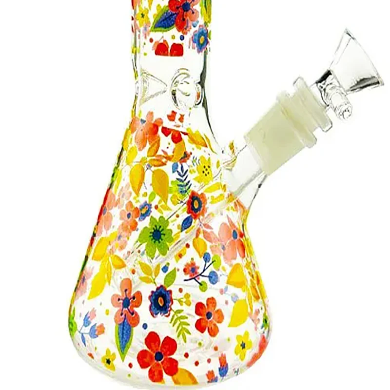 Floral Glass Bong | 9.8