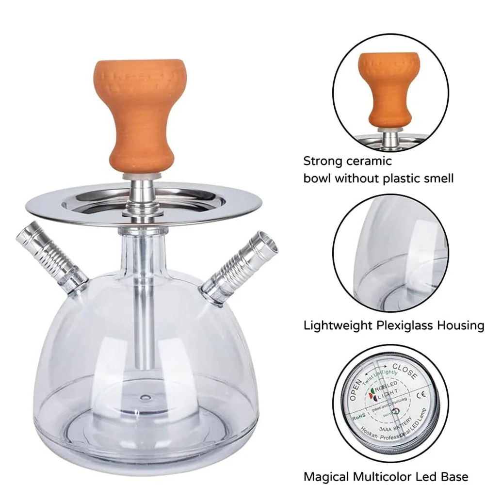 Arabic hookah Arabic shisha set acrylic shisha - RORA