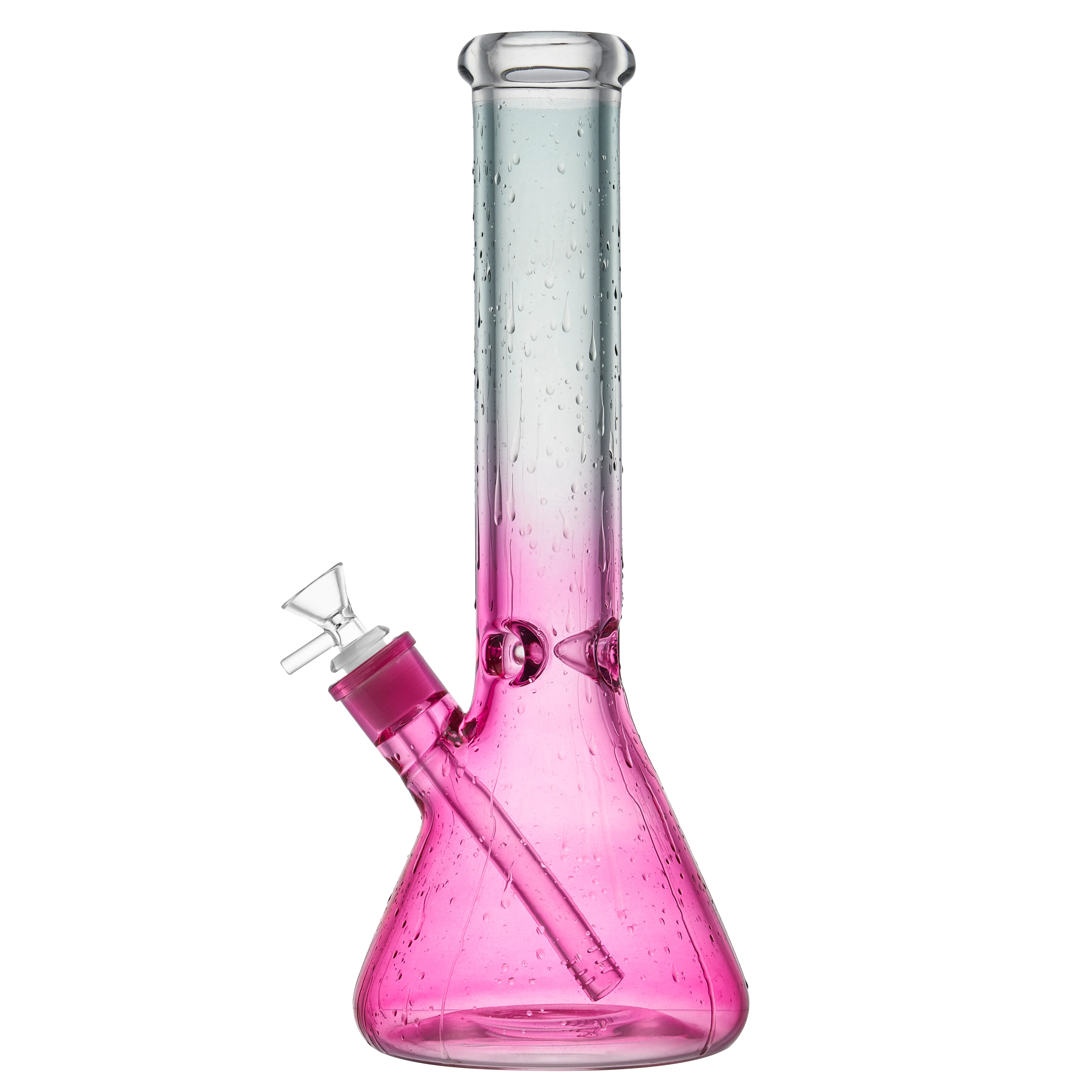 Water Drop Glass Bong 7mm Thick | 13.8 inch - RORA