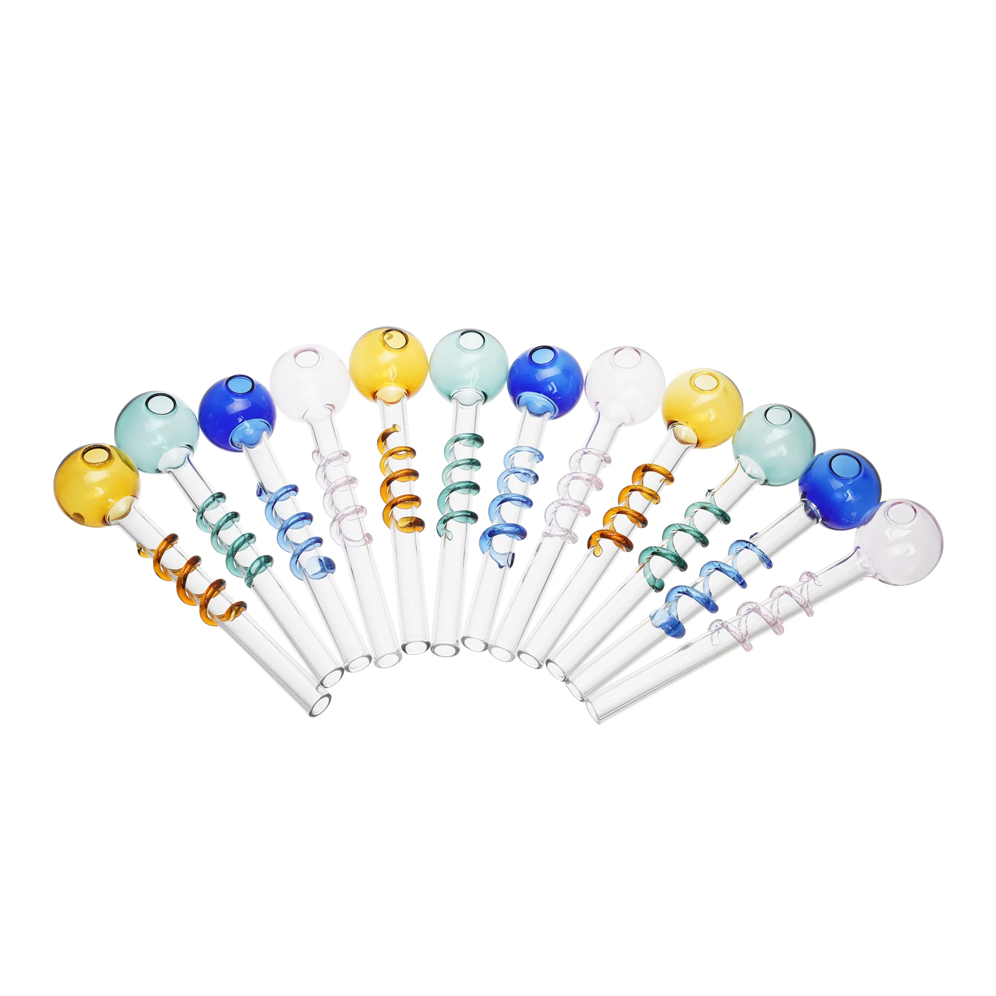 5pcs / 10pcs / 20pcs Colorful S Shape Small Pipes | 10cm - RORA
