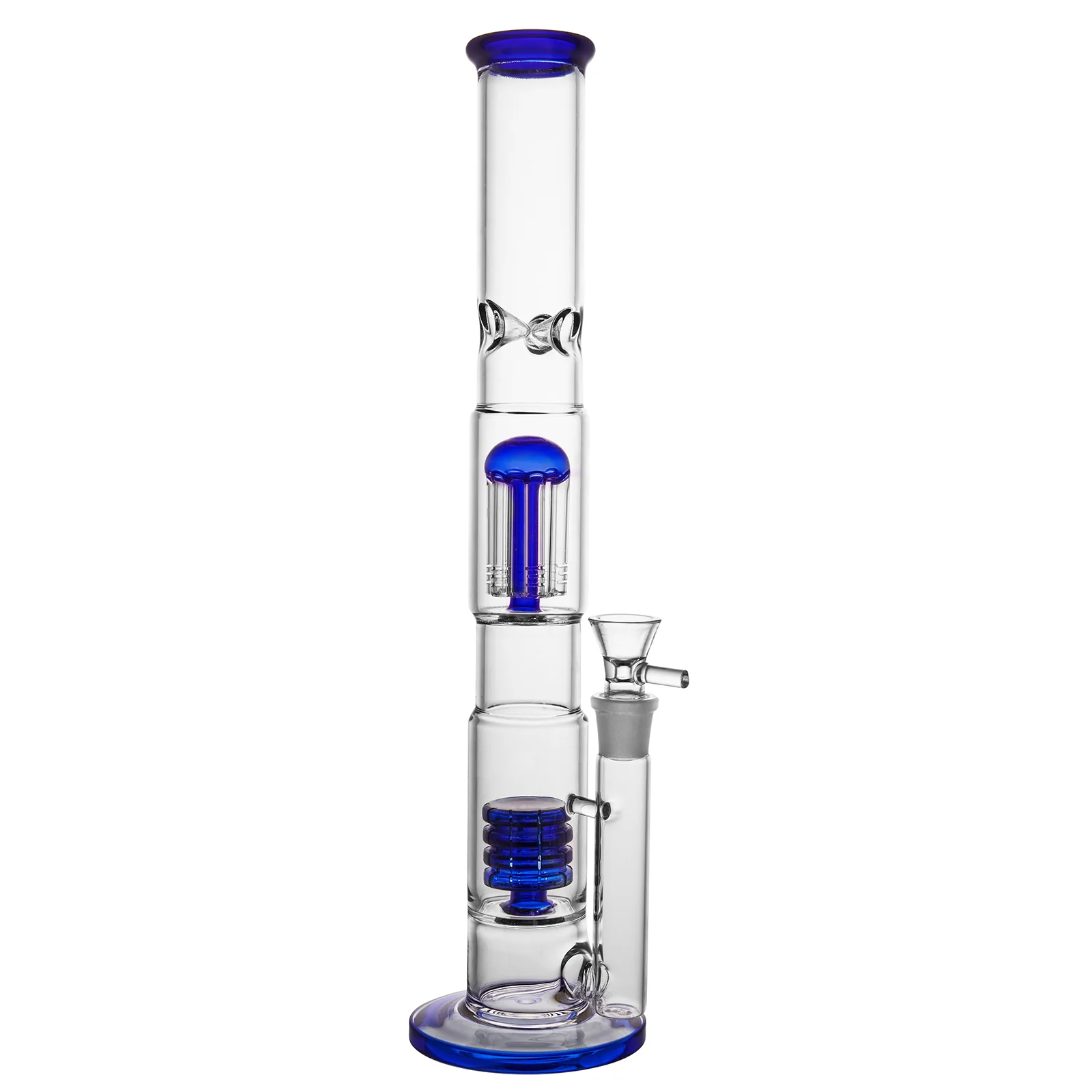 Blue Big Birdcage Glass Bong | 18mm 17inch - RORA