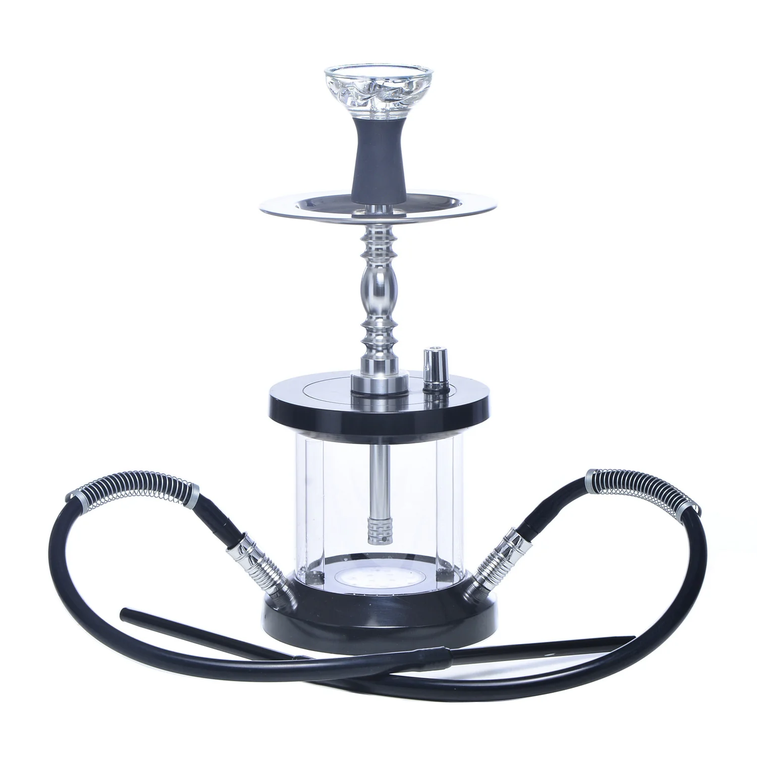 New hookah factory acrylic double tube large hookah plastic hookha shisha - RORA
