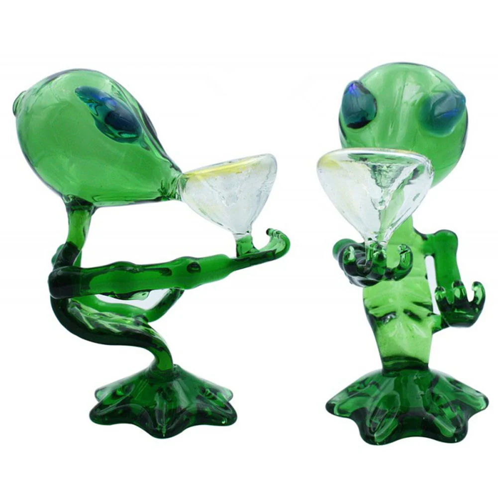 Glass Bong Water Bubbler - 15cm Tall - RORA