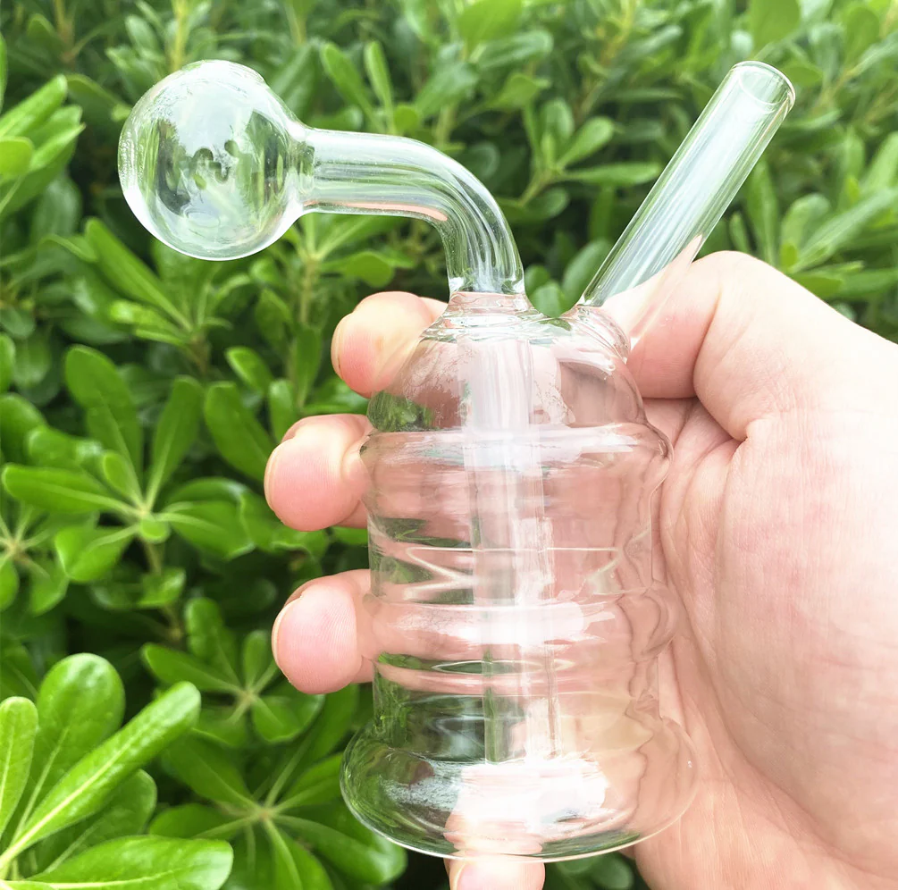 Thick Glass Mini Bongs Handmade Small Glass Water Pipes - RORA