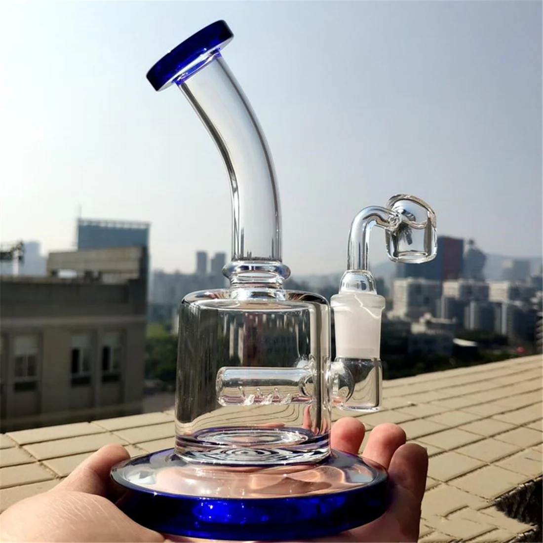 6 Inch Mini Dab Rigs | 14.5mm 6inch - RORA
