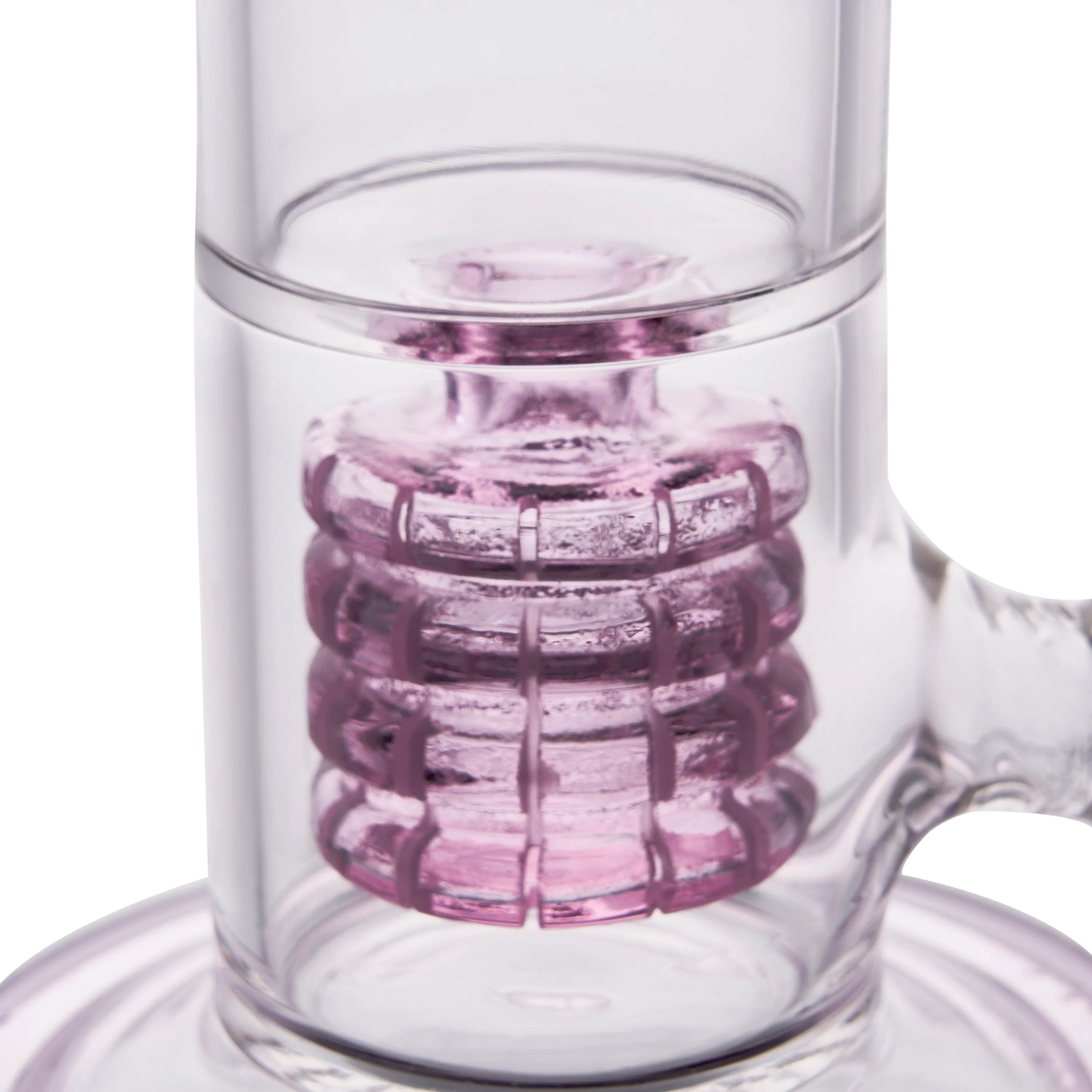 Pink Big Honeycomb Glass Bongs | 18mm 16.5inch - RORA