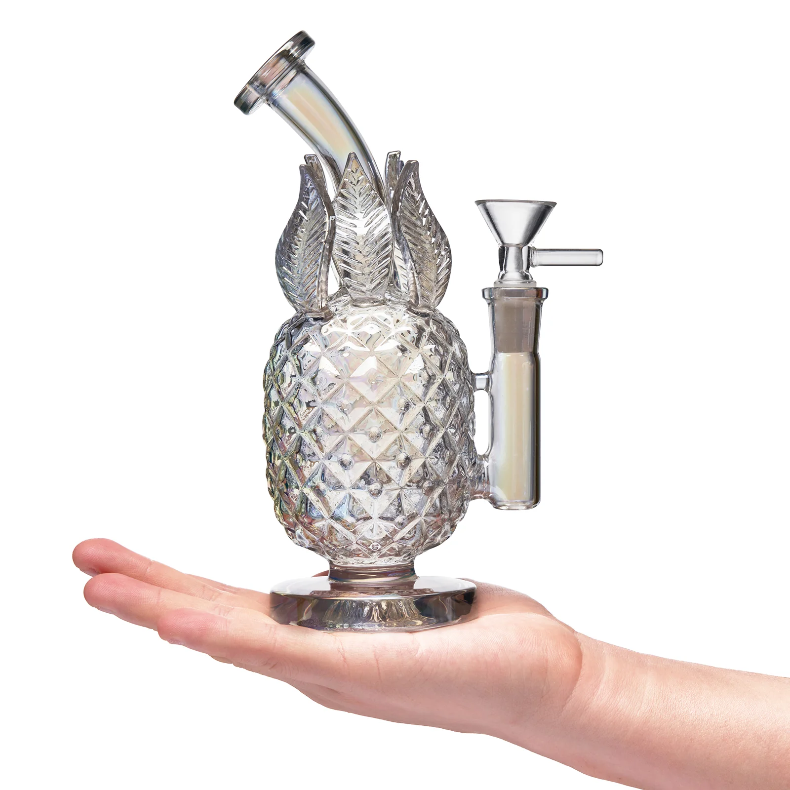 Thick Pineapple Glass Bong | 14.4mm 8inch - RORA