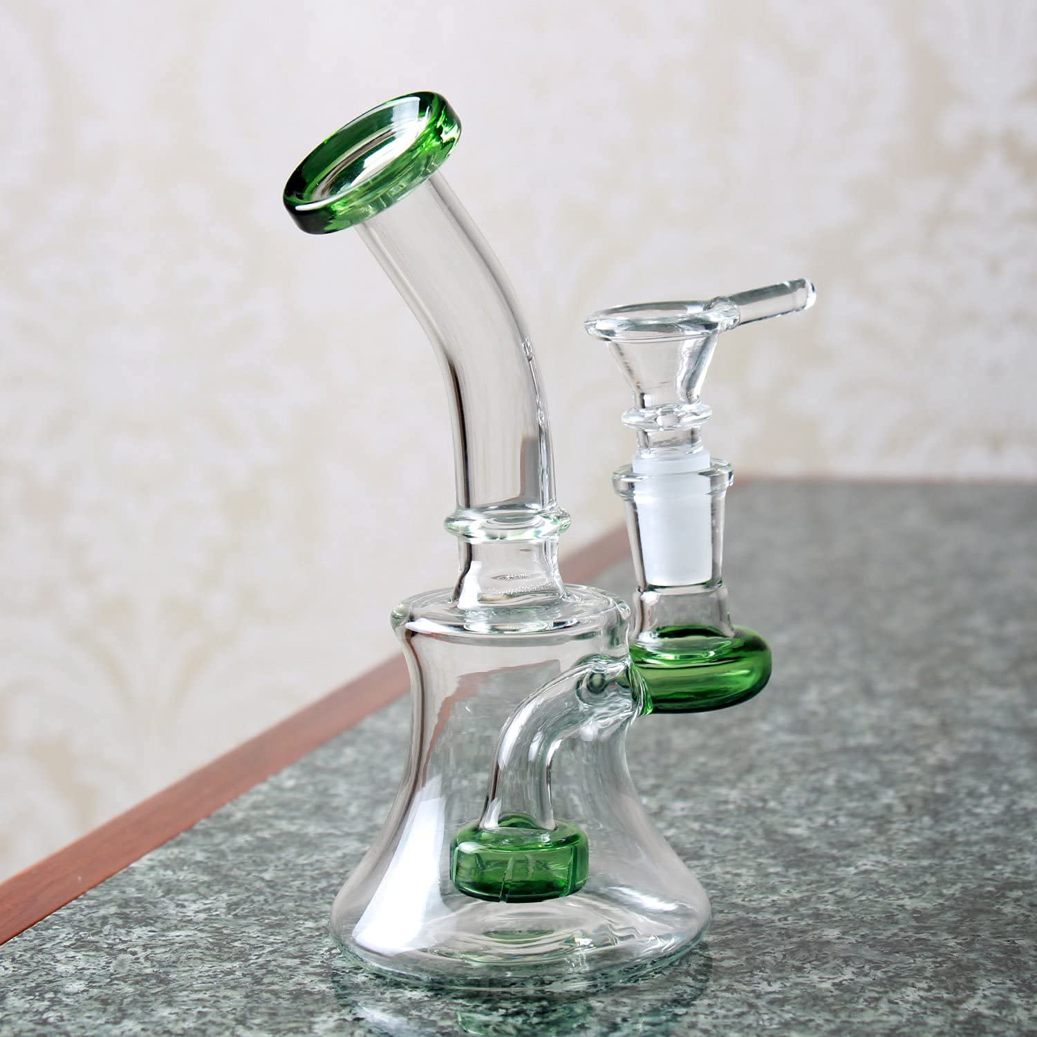 Mini Glass Bong | 14mm 6inch - RORA