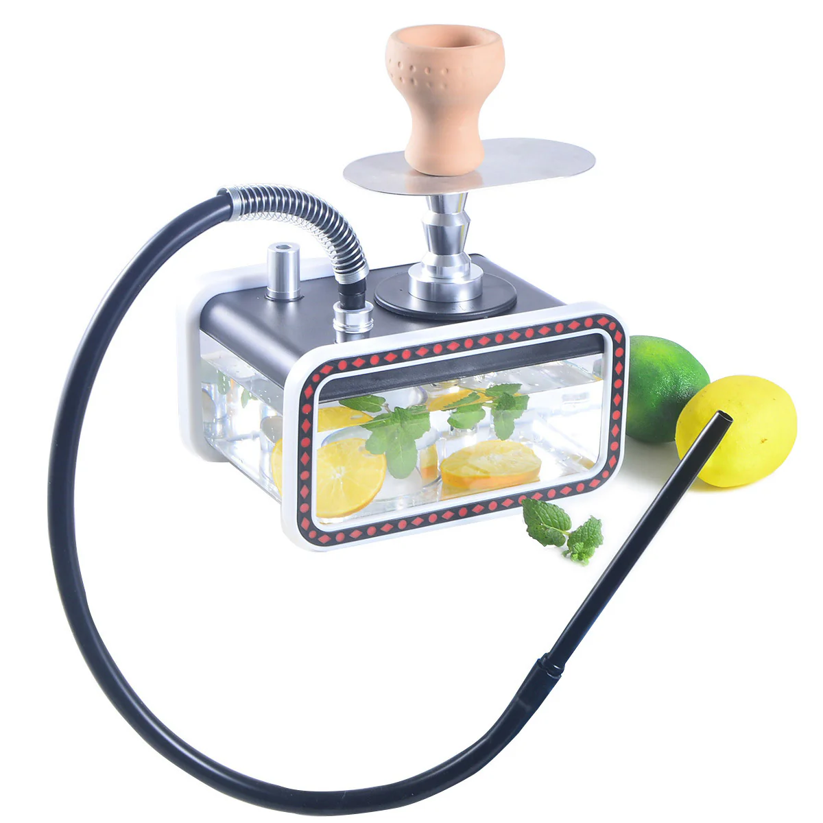 Arabic hookah New acrylic hookah set single tube - RORA