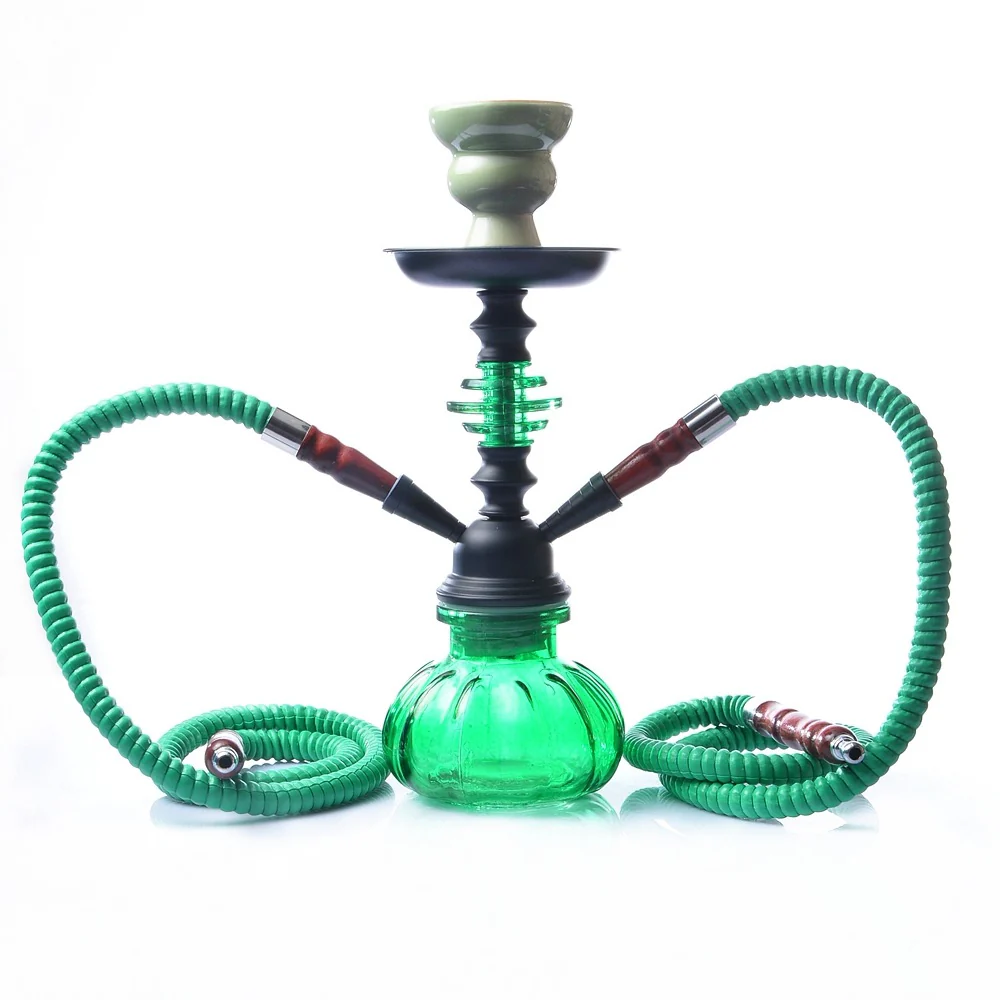 Hookah Arabian hookah glass small double-tube tobacco bottle - RORA