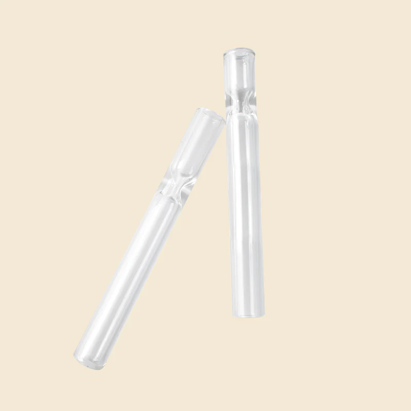 4″ Glass Pipe Water Bong Glass Straw Tube Filter Pipes Glass Filter