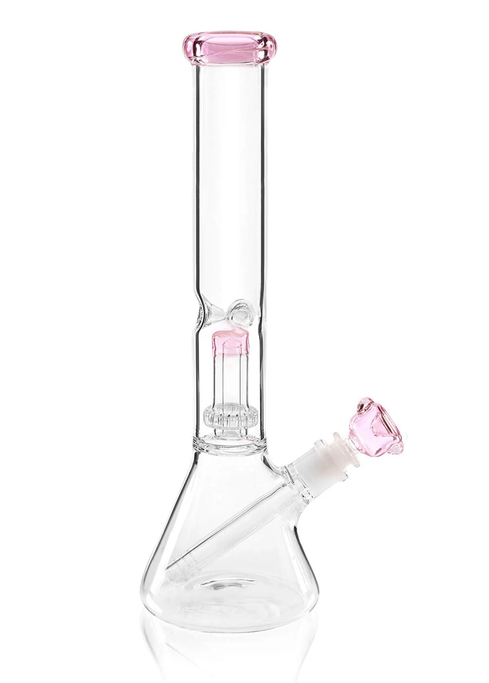 13inch Clear Glass Bong Water Pipe | 18.8mm - RORA
