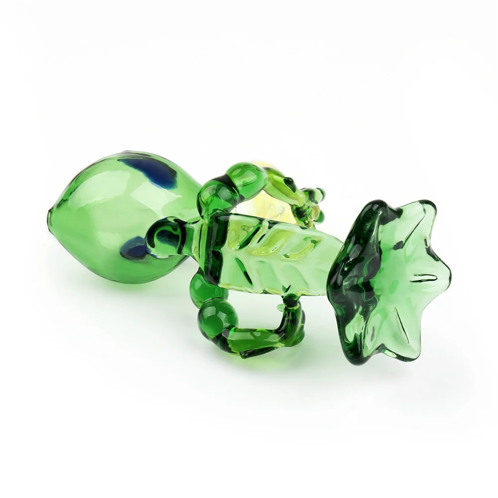 Glass Bong Water Bubbler - 15cm Tall - RORA