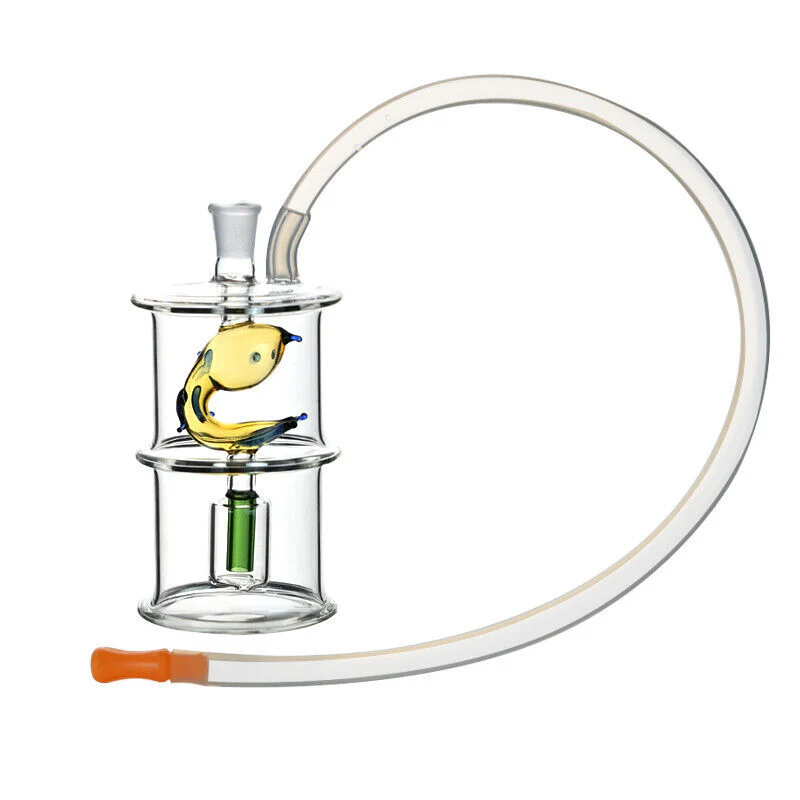 Mini Fish Glass Water Pipe | 11cm 4.3 inch - RORA