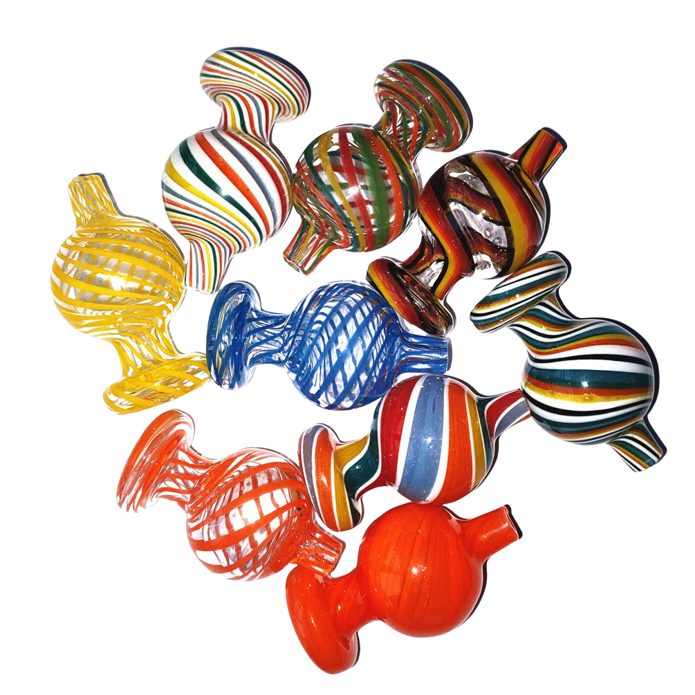 2PCS Glass Bubbler Carb Cap OD 26mm Glass Caps Ball - RORA