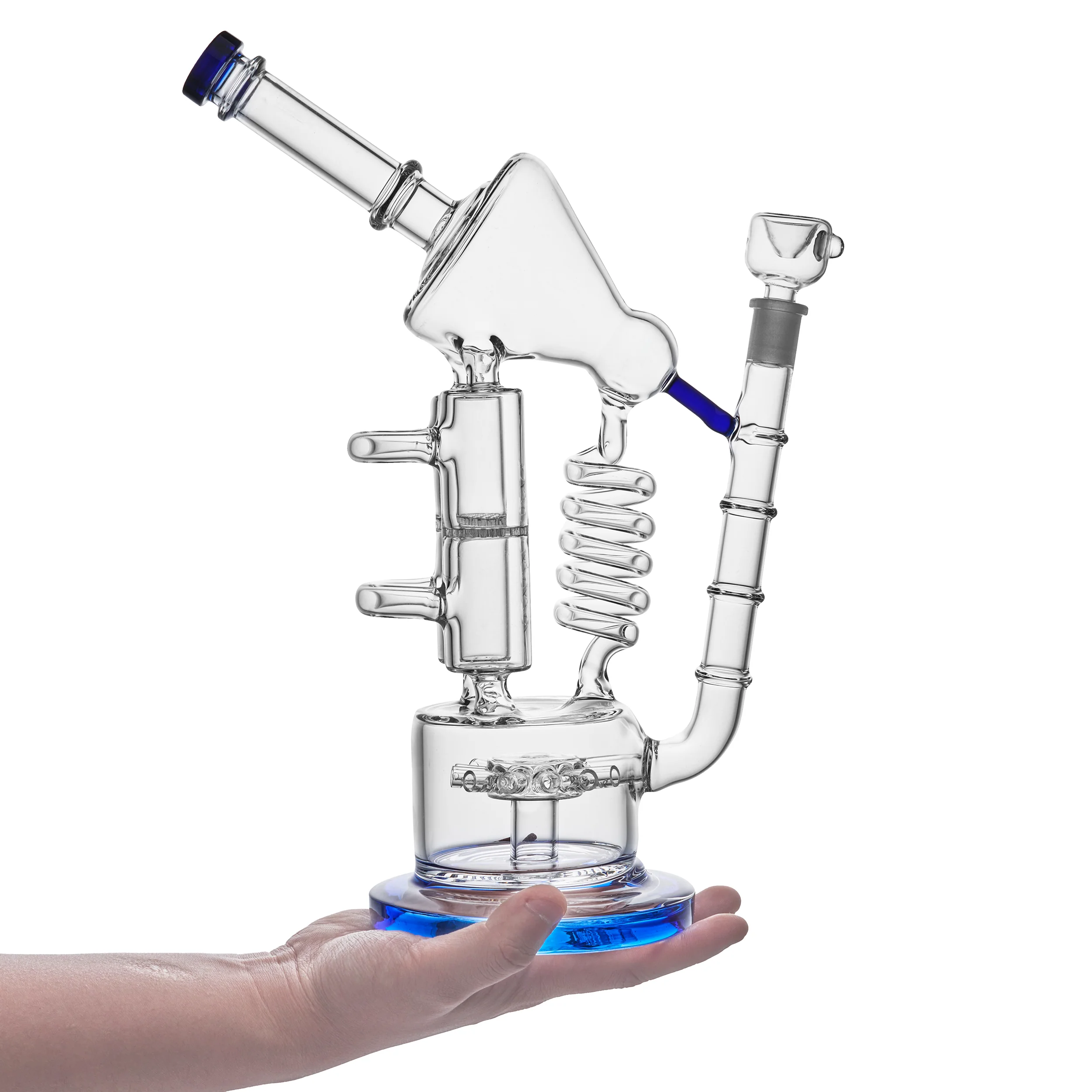 Recycler Galss Bong | 14.4mm 13inch - RORA