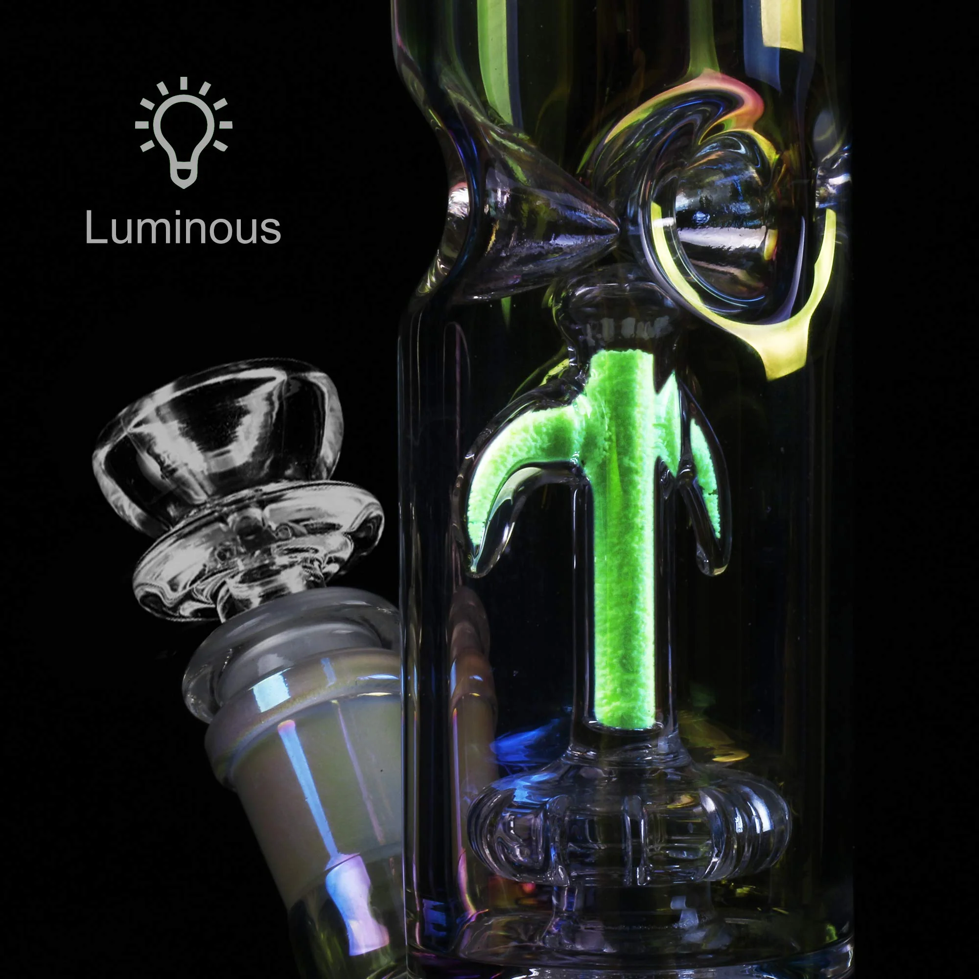 Handmade Glass Bong | 14.5mm 12.2inch - RORA