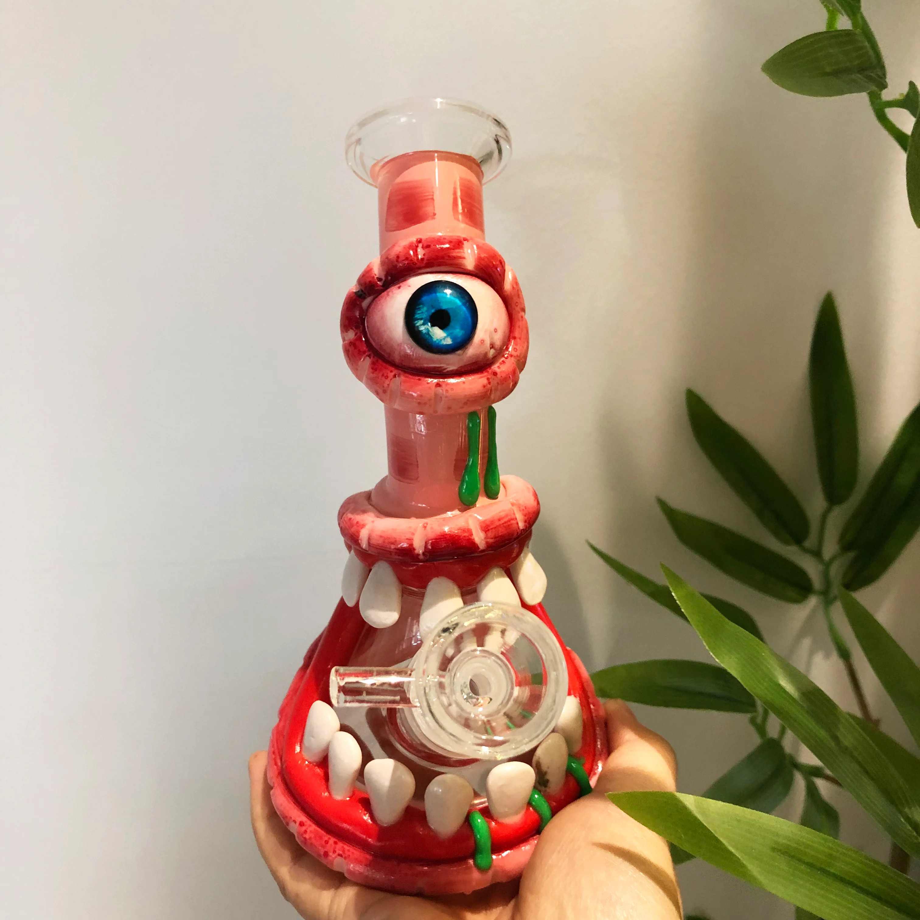 Monster Design Hookah Glass Water Bong | 7