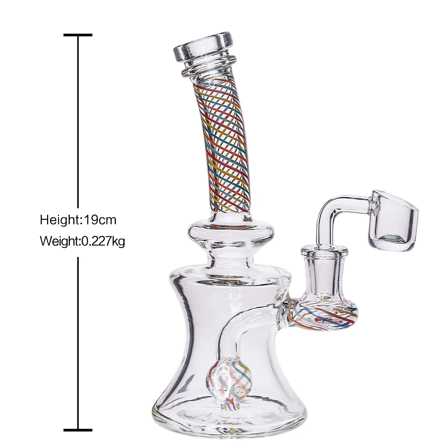 Handmade Glass Bong | 14.5mm 7.5inch - RORA
