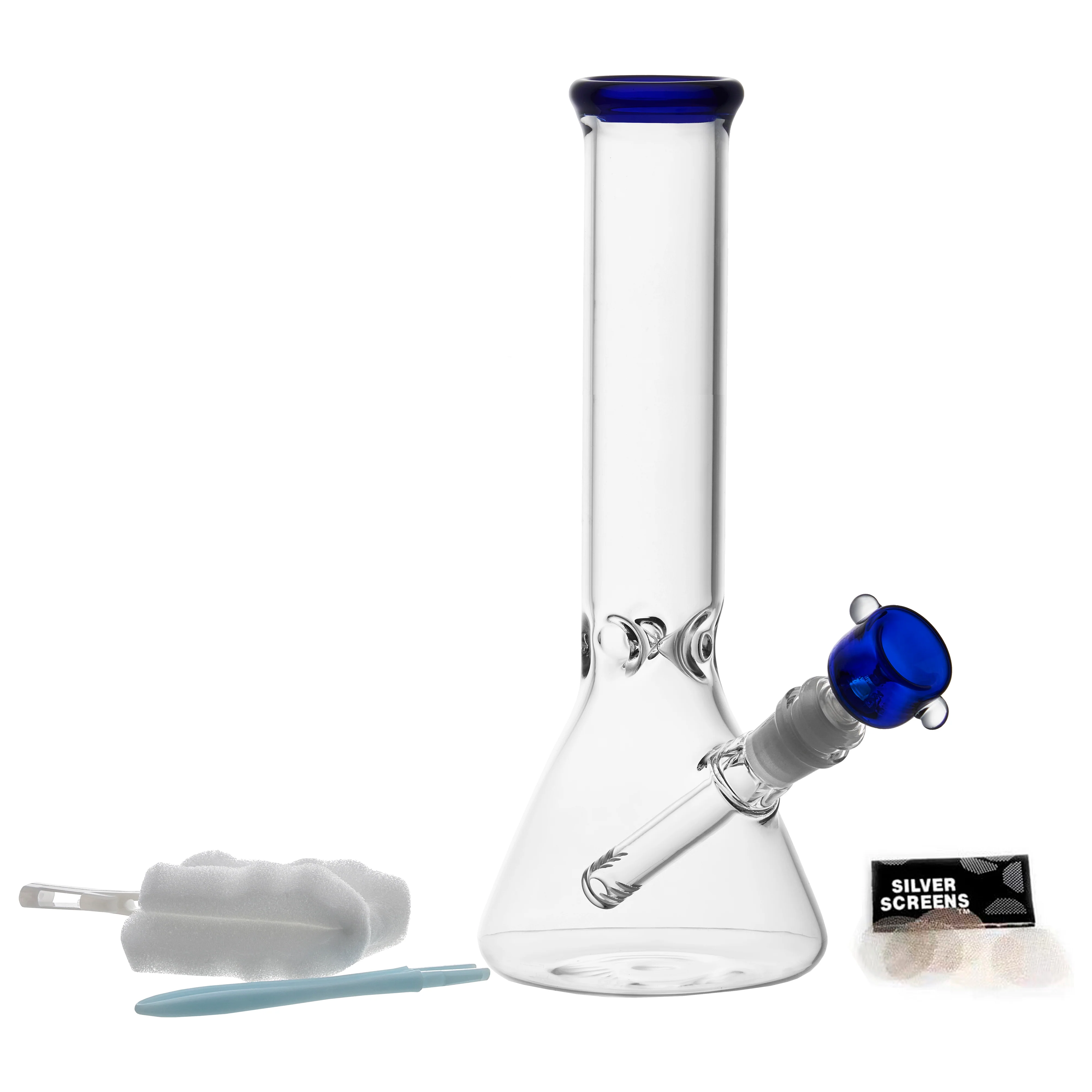 Clear Glass Bong with Tornado Filter | 14.5cm 11 inch - RORA