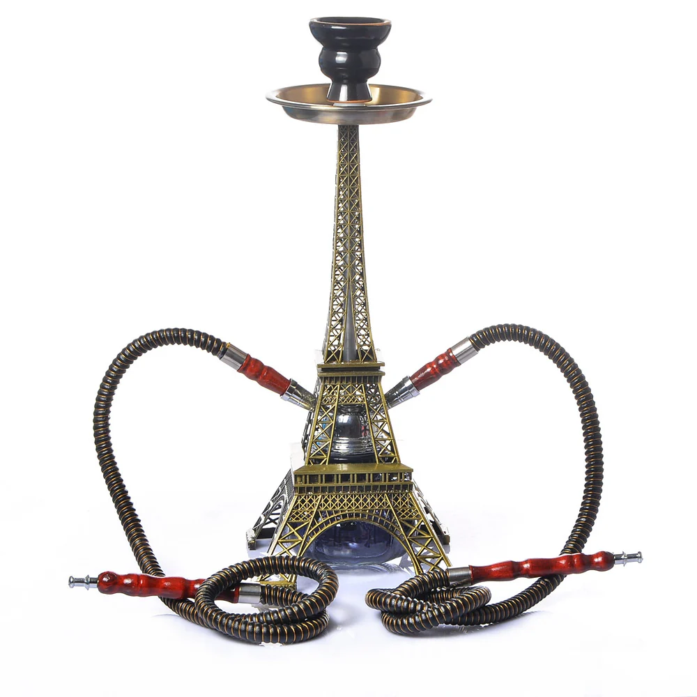 Eiffel Tower Hookah Arabic Hookah Double Tube Hookah