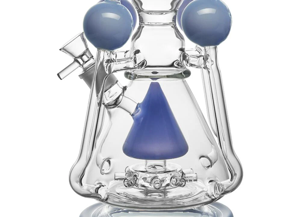 Big Recycler Space Station Heavy Glass Bong - RORA