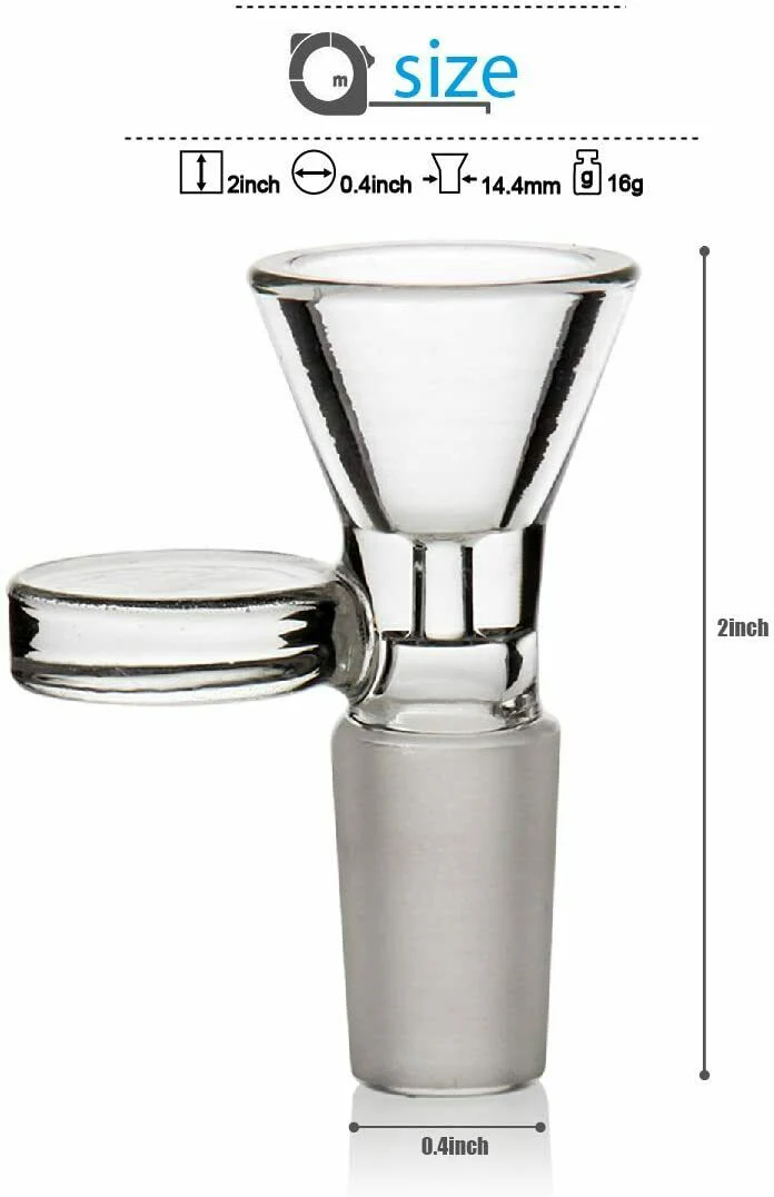 14mm Mini Glass Bowl Male Bowl Set - RORA