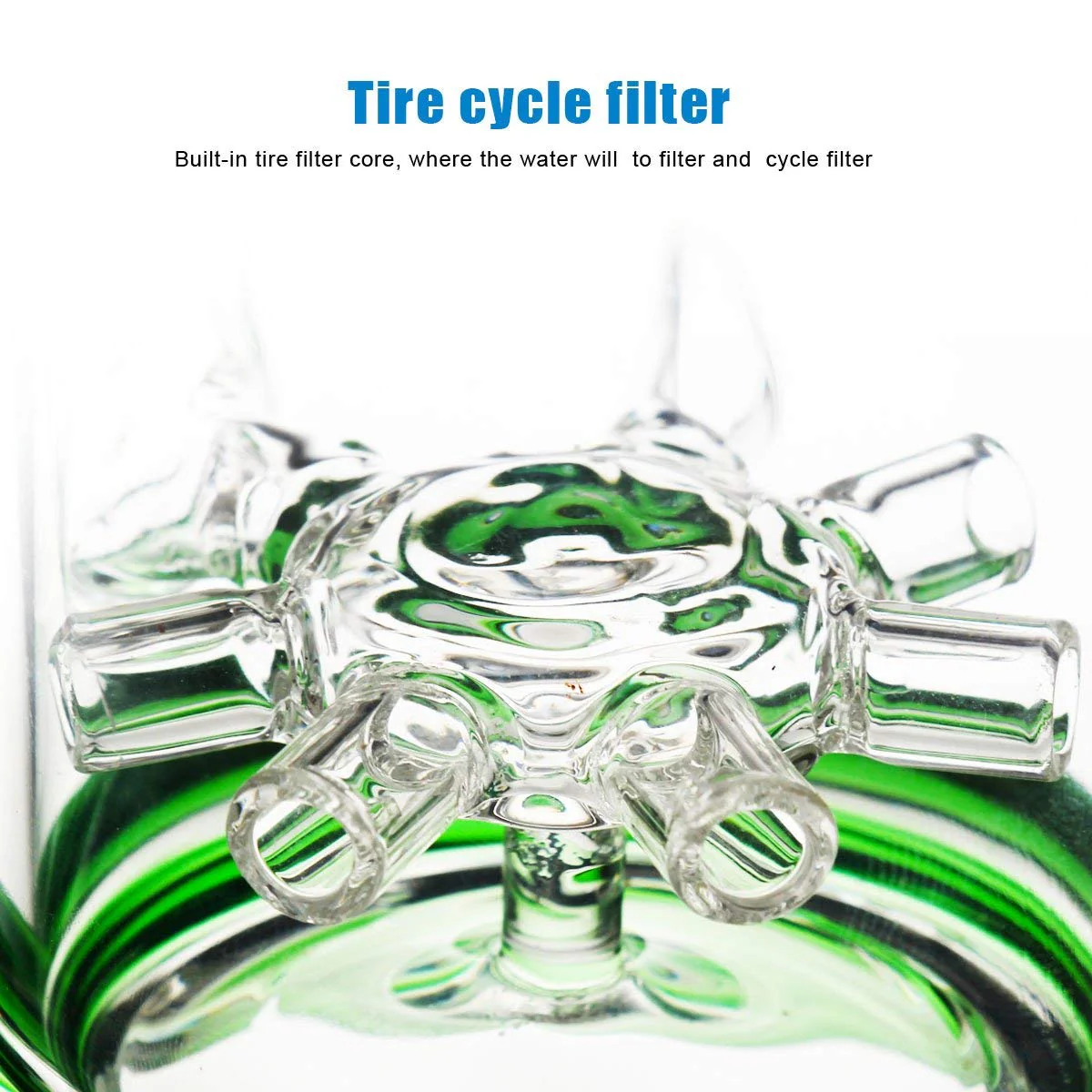 Recycler Galss Bong | 14.4mm 13inch - RORA