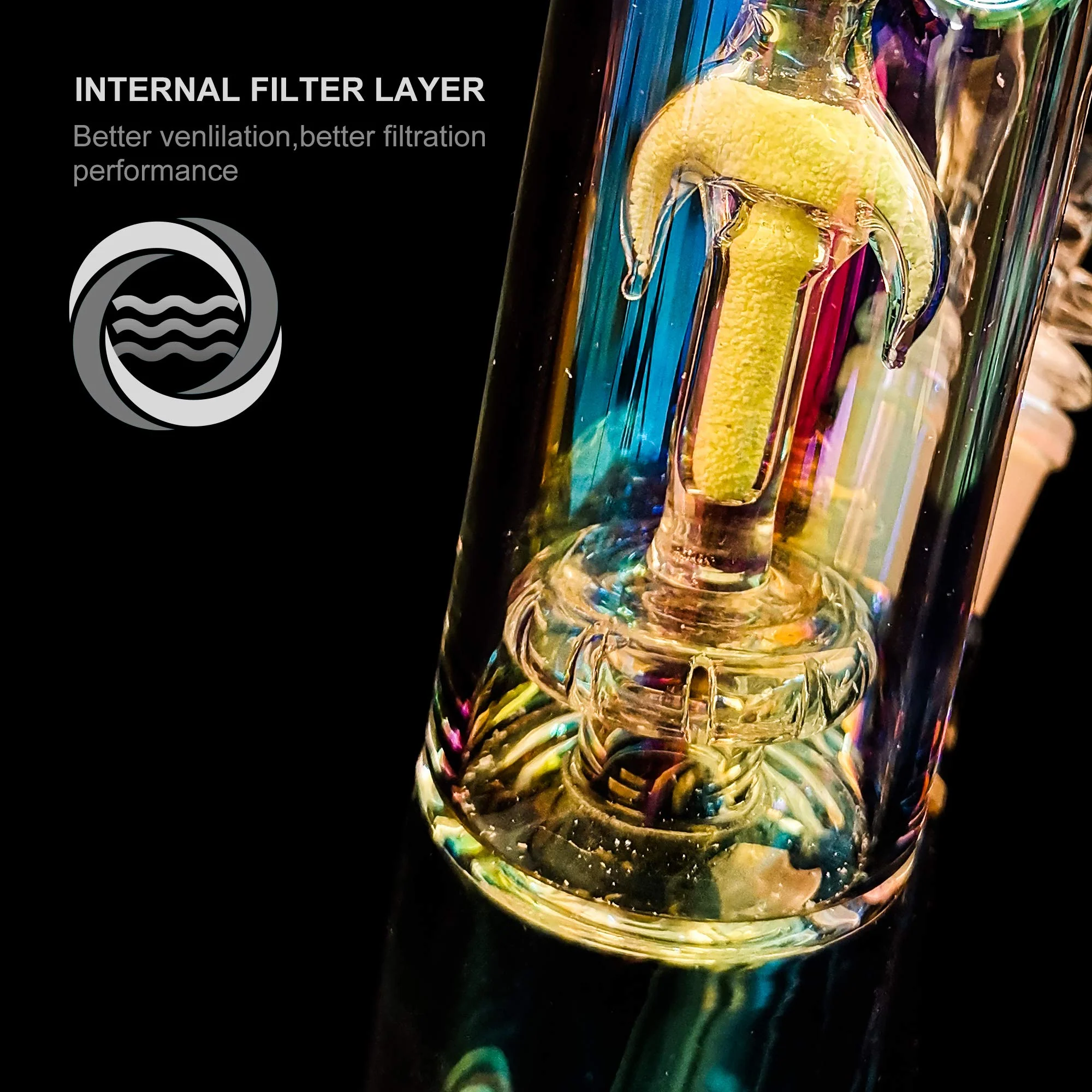 Handmade Glass Bong | 14.5mm 12.2inch - RORA