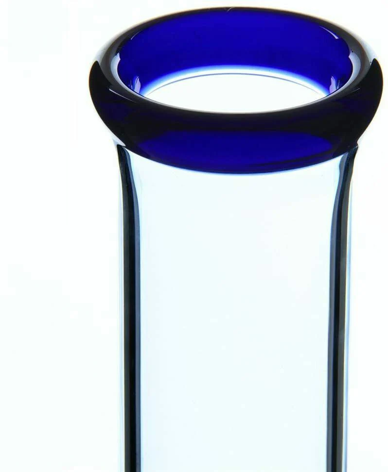 Blue Three Layers Glass Bongs | 18.8mm 17inch - RORA