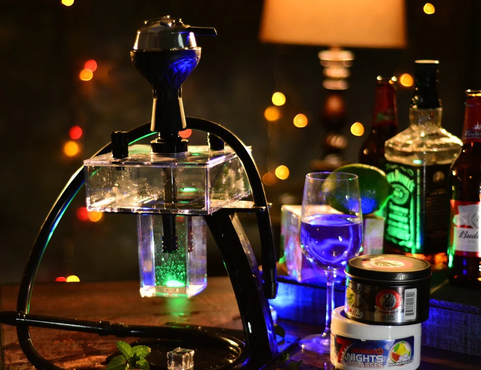 Arabian hookah hookah shisha set hookah shisha acrylic plastic smoking set / 40cm - RORA