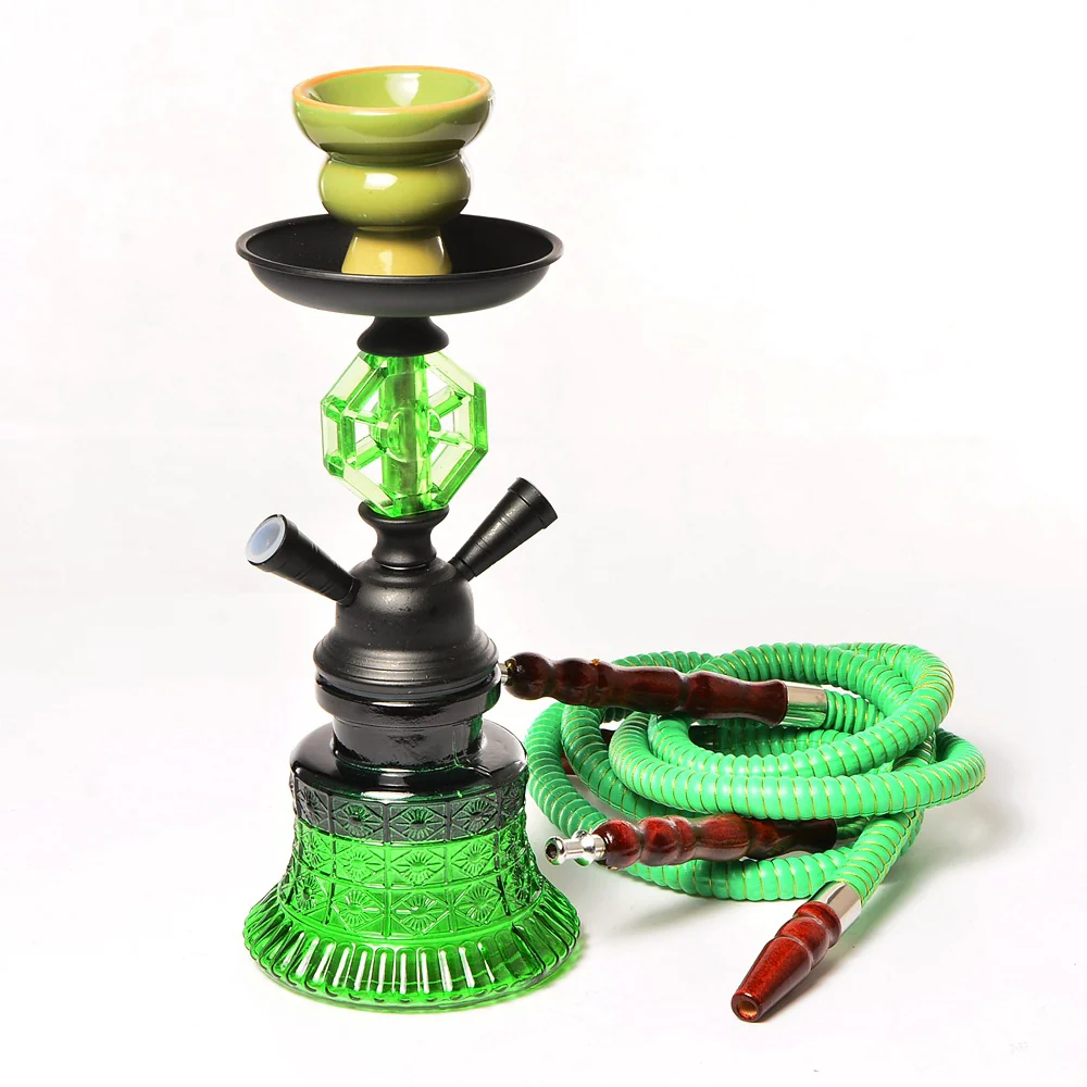 Arabic hookah set double tube glass hookah kettle / 26cm - RORA