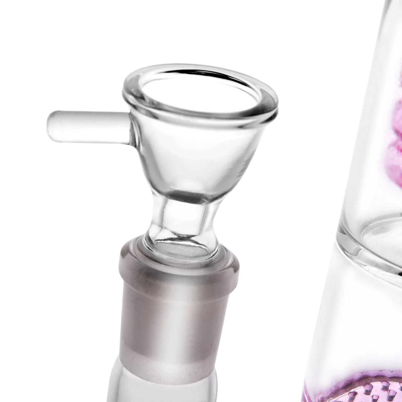 Pink Heavy Bubbler Glass Bong | 18mm16inch - RORA
