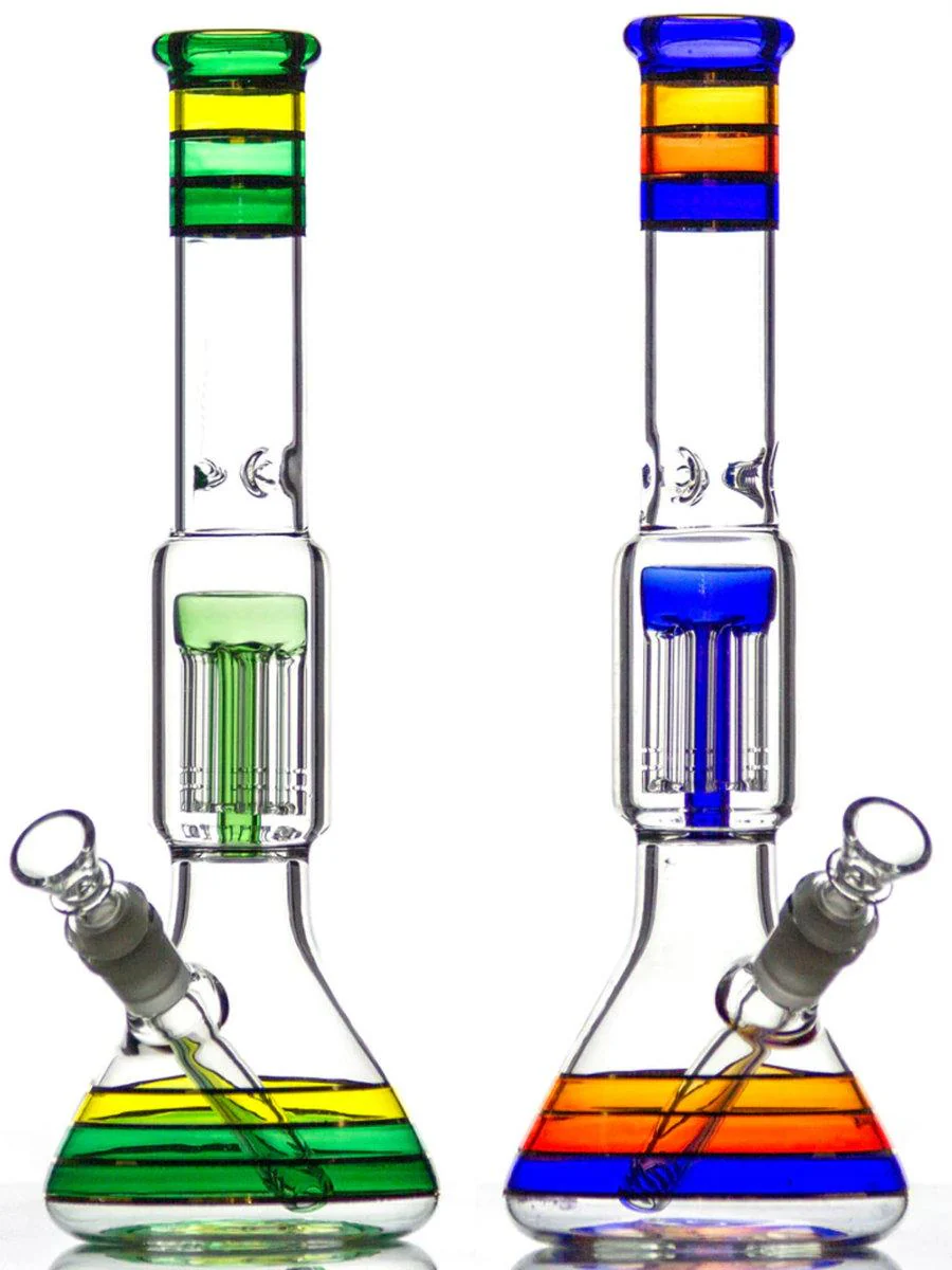 Rainbow Beaker Bong 3 Colors | 6�� - RORA