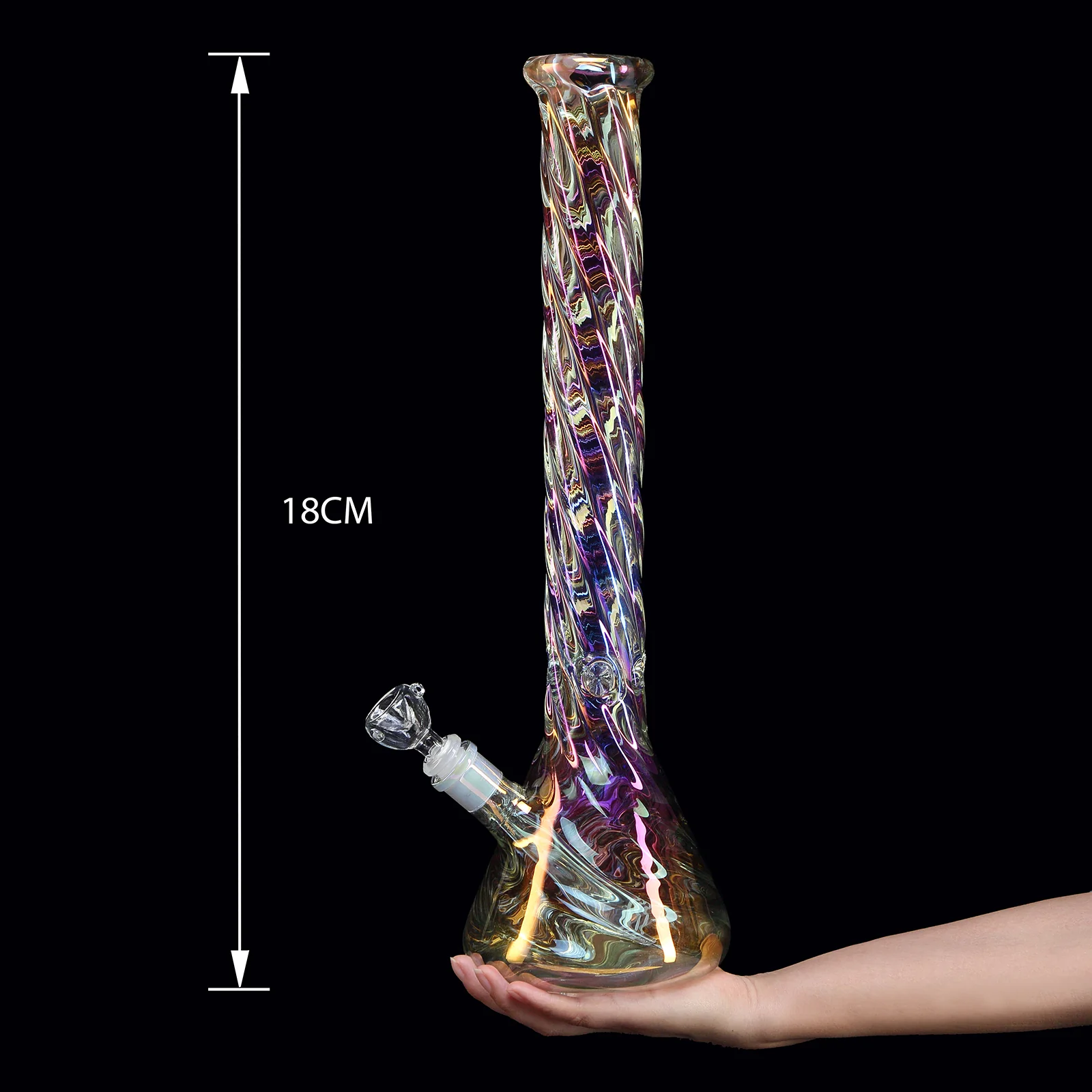 Thread Beaker Glass Bongs | 14mm 18inch - RORA