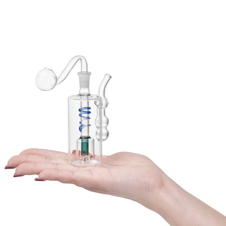 Mini Hookah Water Pipe with Tube | 11cm 4.3 inch - RORA
