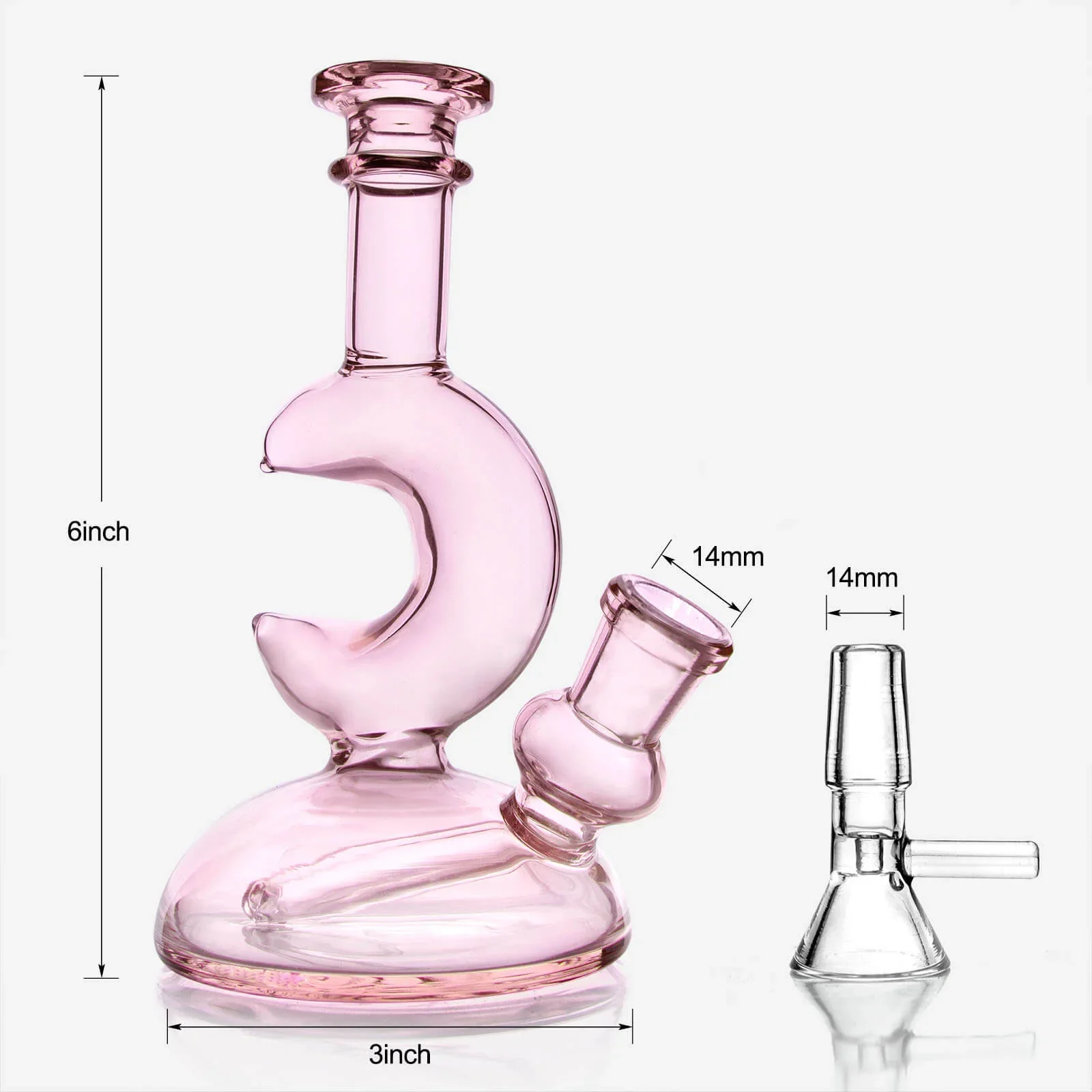 Moon Glass Bong | 6