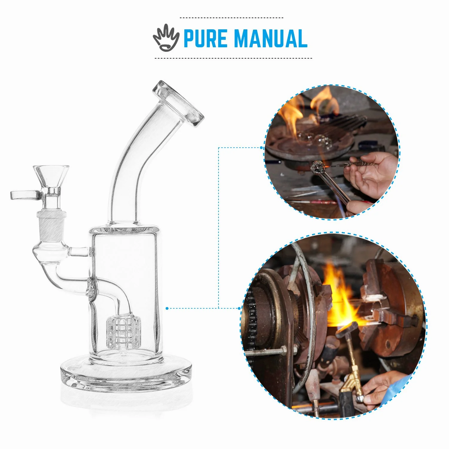 Thick Dab Rig | 14.4mm 8.3inch - RORA