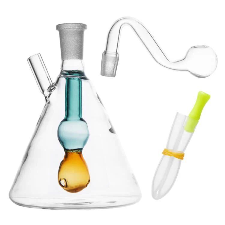 Handmade Mini Glass Pipe | 11cm 4.3inch - RORA