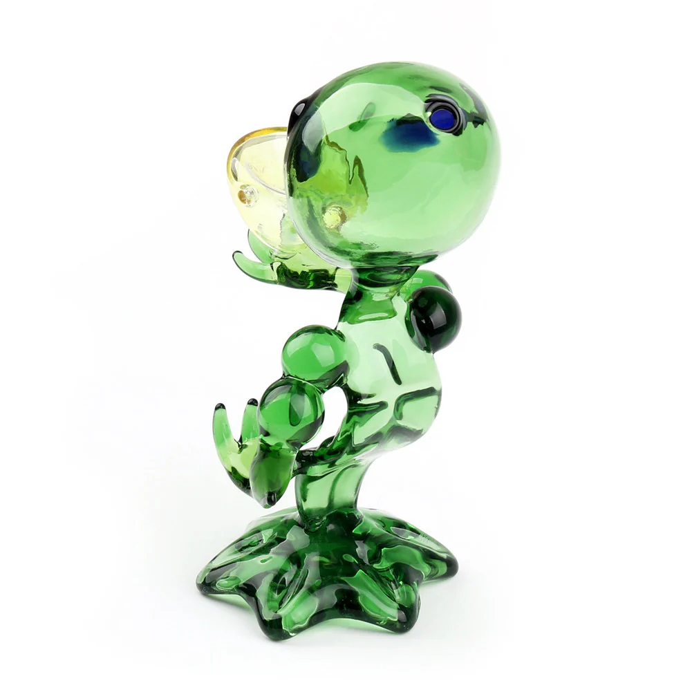 Glass Bong Water Bubbler - 15cm Tall - RORA