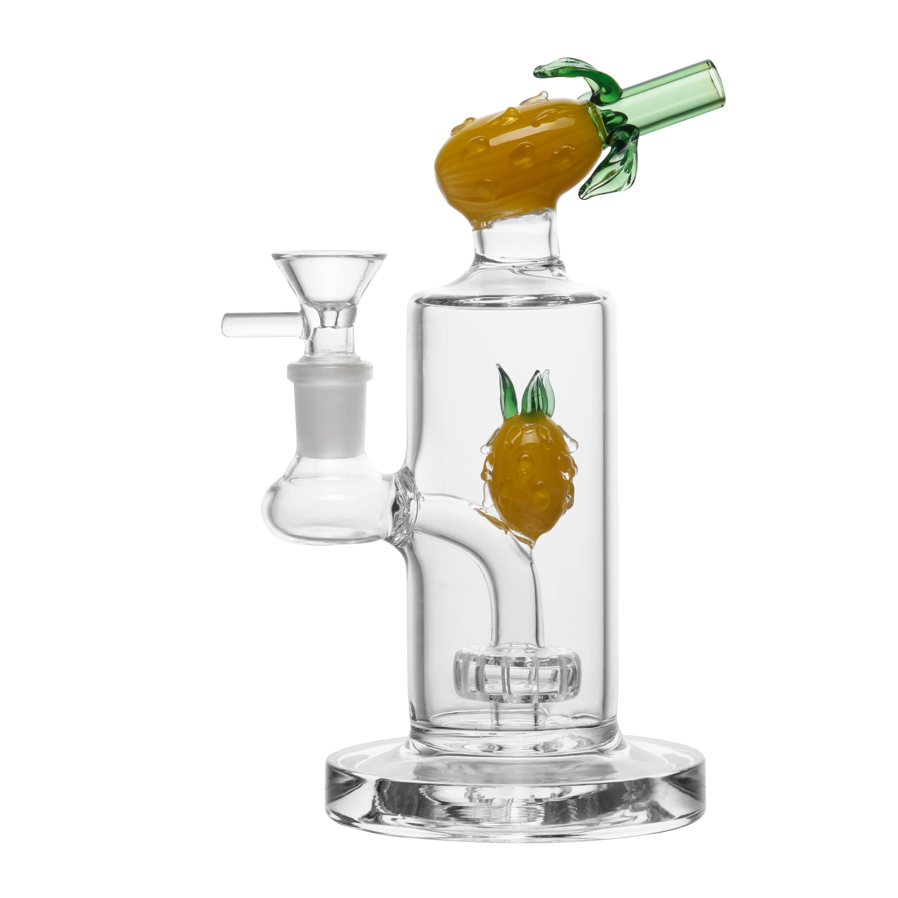 Cute Mini Pineapple Glass Bong | 8 Inch - RORA