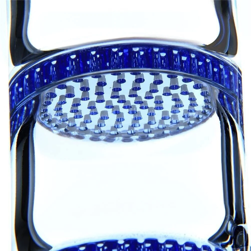 Blue Heavy Bubbler Glass Bong | 18mm16inch - RORA