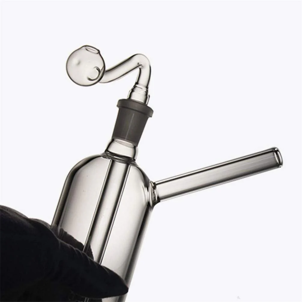 5.3Inch Mini Glass Bong Oil Burner Pipe Water Pipe Dab Rig 14.5mm Joint